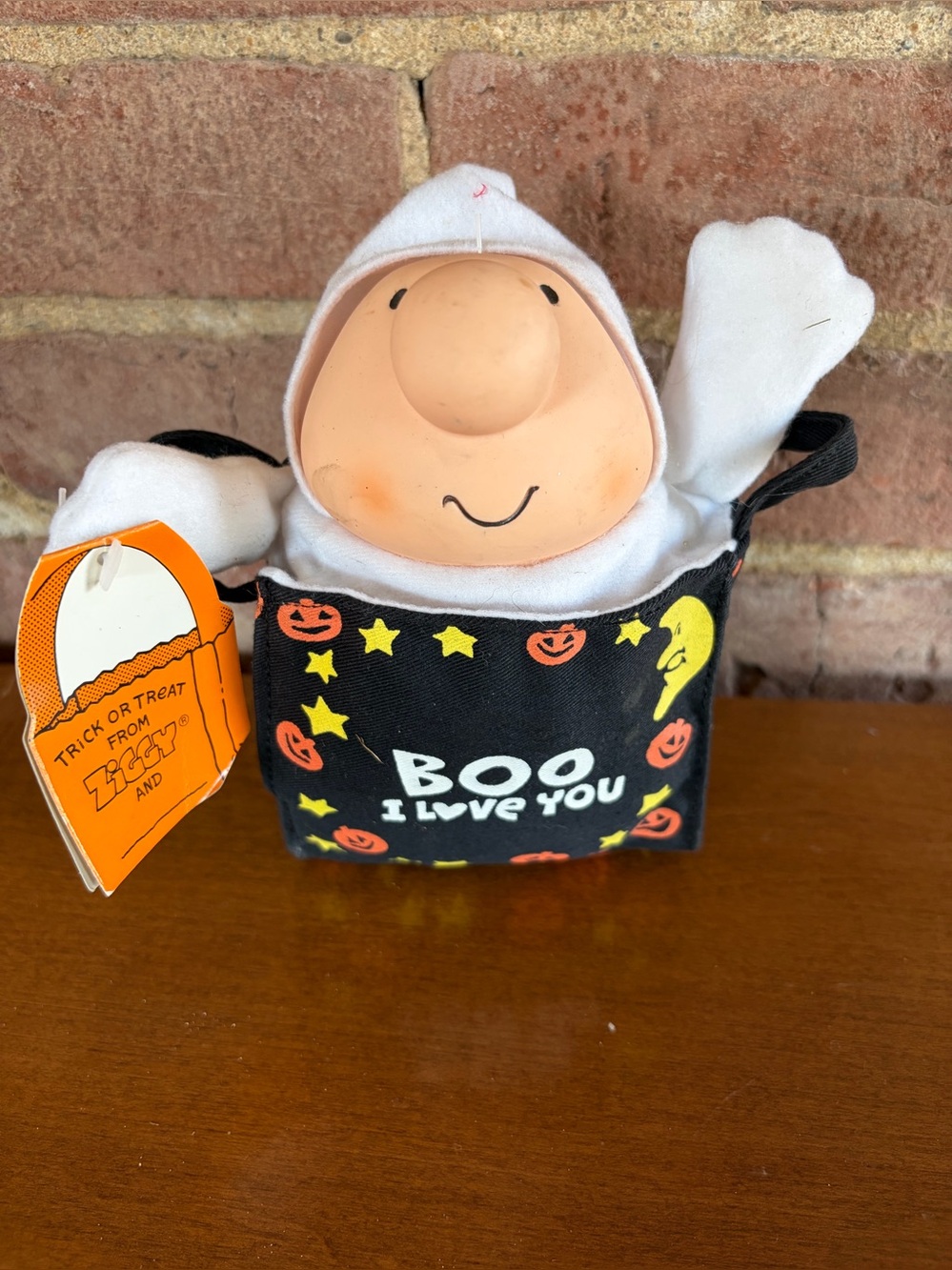 Ziggy Halloween Ghost Doll 80s Vintage Decor